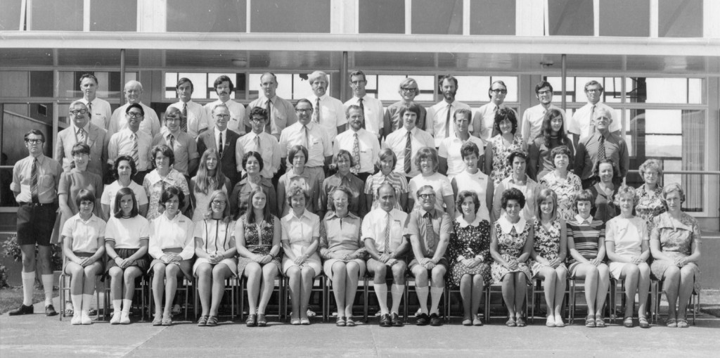 Upper Hutt College Staff 1972