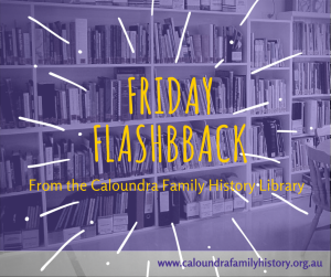 Friday Flashbacks - Our Library 