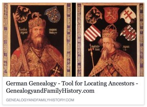 German Genealogy - Tool for Locating Ancestors