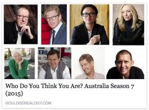 Who Do You Think You Are? Australia Season 7 (2015) 