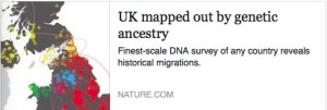 UK mapped out by genetic ancestry