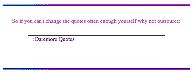 Outsourcing quotes - Geocities