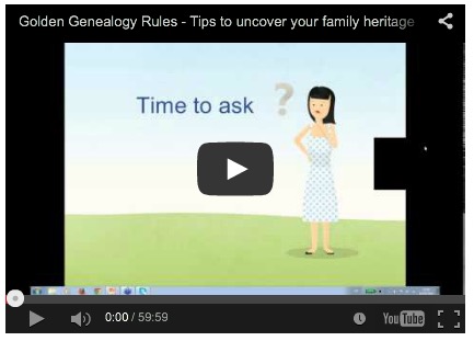 Golden Genealogy Rules: Webinar