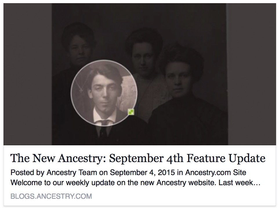 New Ancestry Image cropping