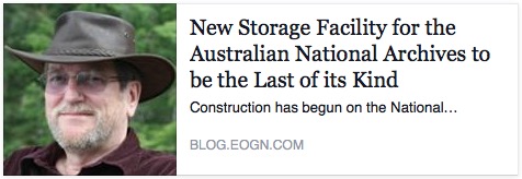 New Storage Facility for the Australian National Archives to be the Last of its Kind 