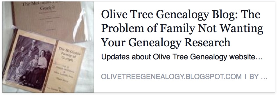 No one wants for family history research?