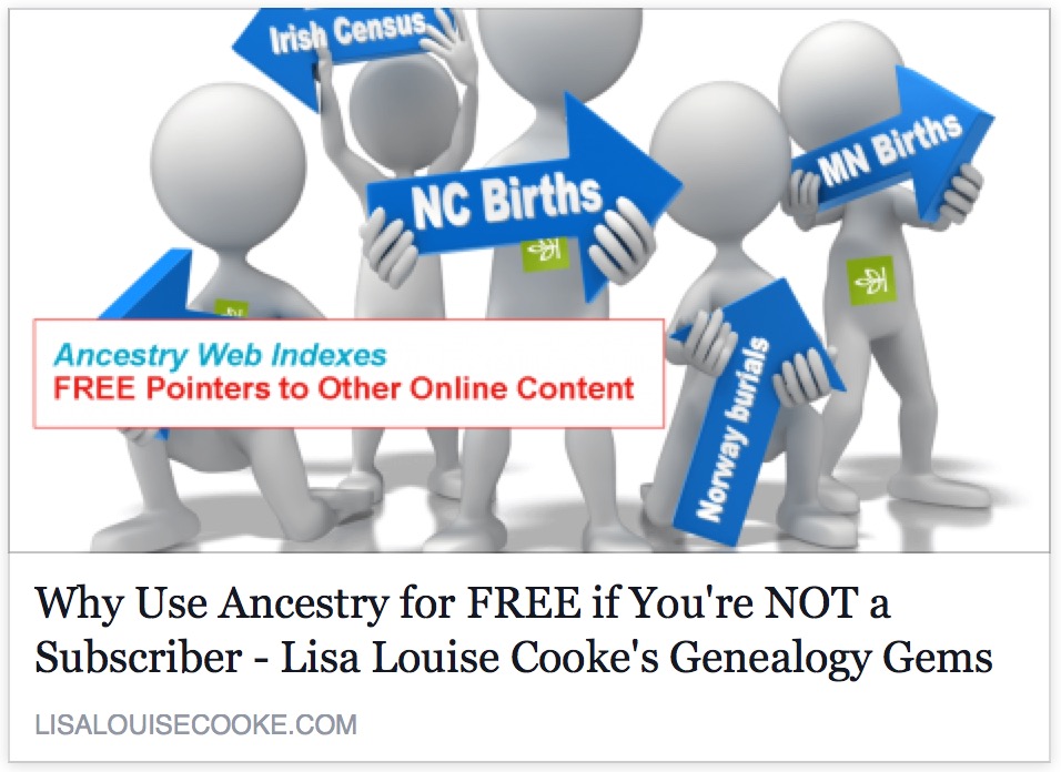 Lisa Loiuse Cooke Ancestry