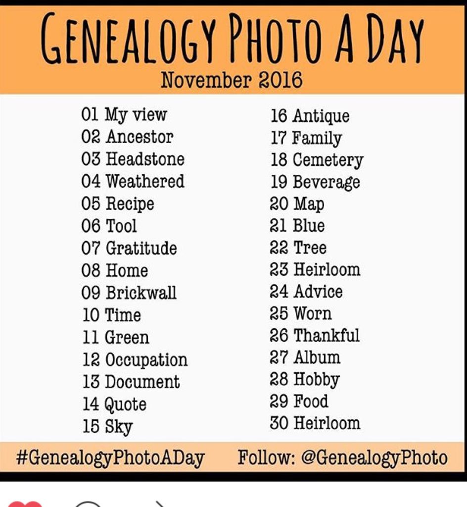 GenealogyPhoto GenealogyPhotoaday