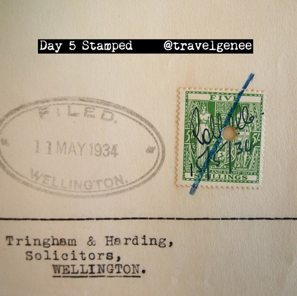 genealogyphotoaday probate stamped
