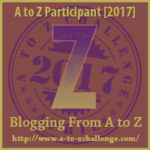 Opens at the A to Z Blogging Challenge Website