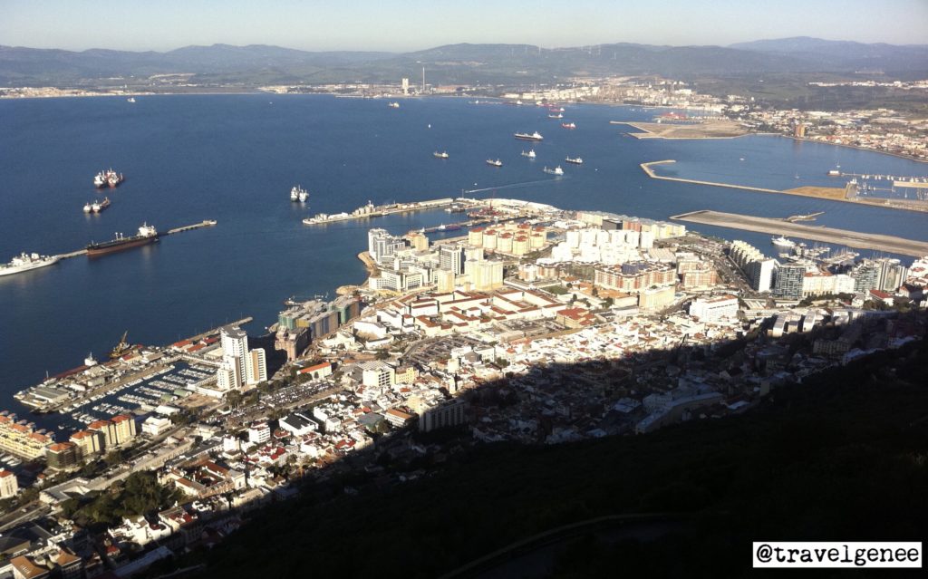 View from the Rock of Gibraltar