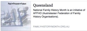 Family History Month QLD