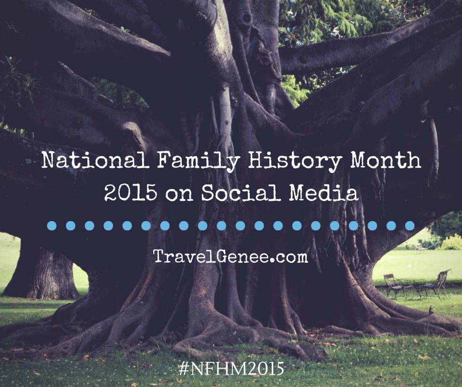 Family History Month 2015 on Social Media