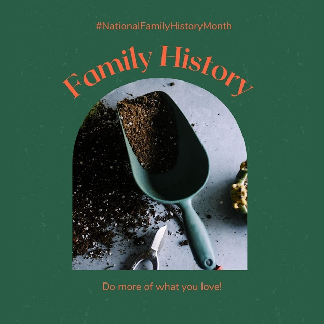 #NFHM2022 BLogging Challenge Dig Your Family