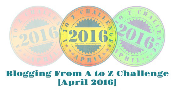2016 A to Z Blogging Challenge