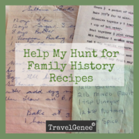 Hunt for family history recipes