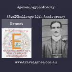 #AtoZChallenge Ernest James Ireland