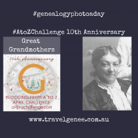 AtoZChallenge Great Grandmothers deathly coincidence