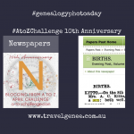 AtoZChallenge-Newspapers