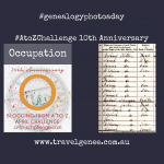 AtoZChallenge Occupation