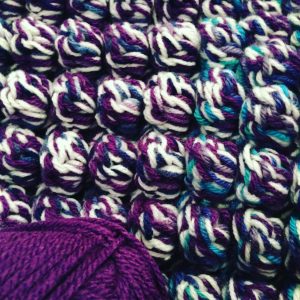 Bubble Stitch Crochet Pet Mat