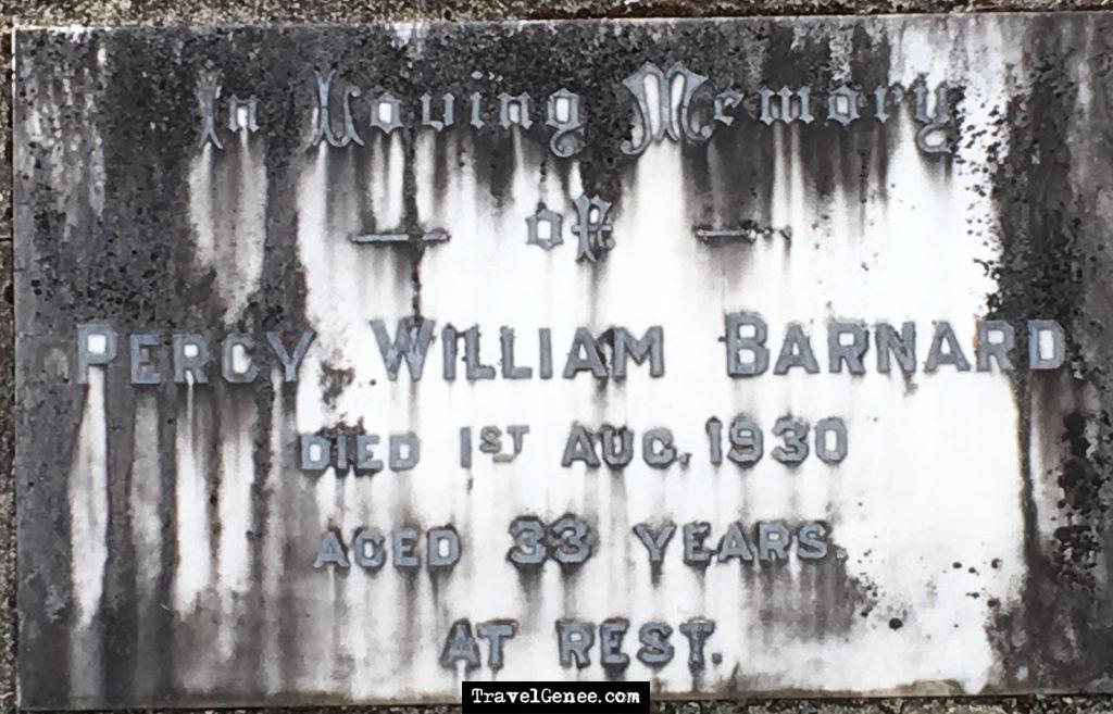 AtoZChallenge Jeffries - Grave marker Flora Barnard, Nee Jeffries