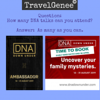 How many DNA talks can you attend?
