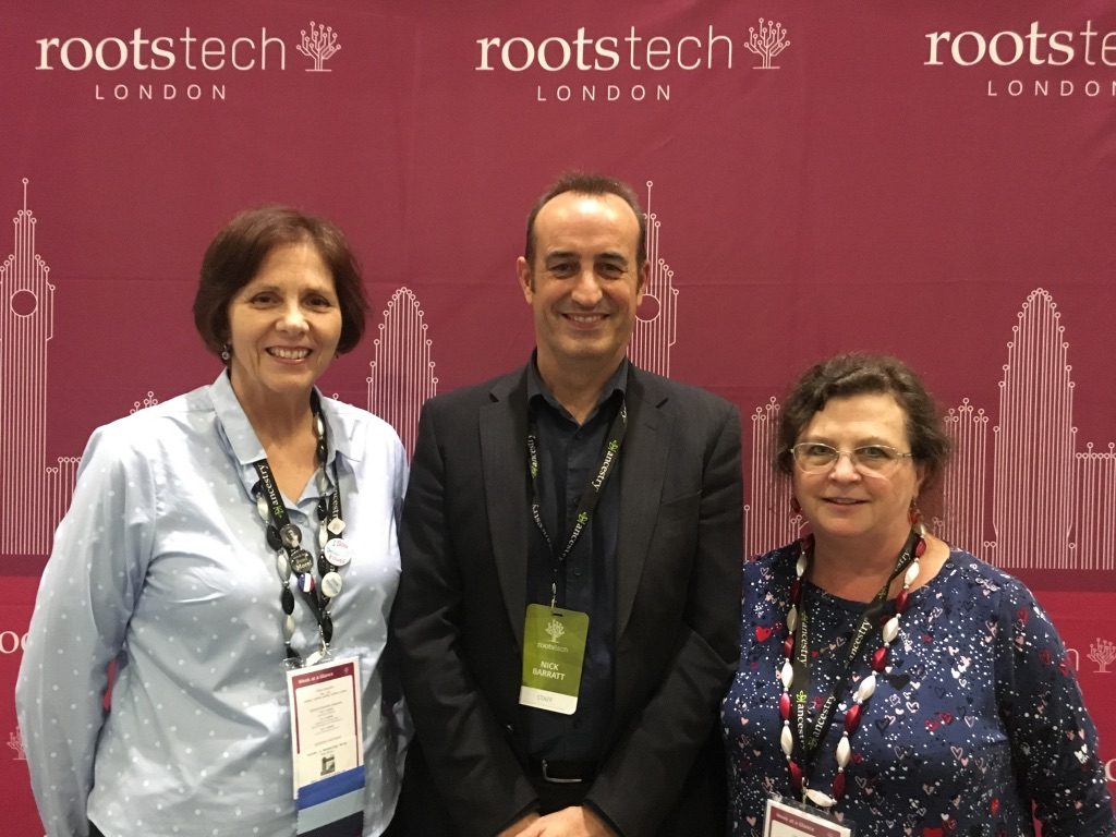 RootsTech London with Fran Kitto, Nick Barrett, Jennyn Joyce