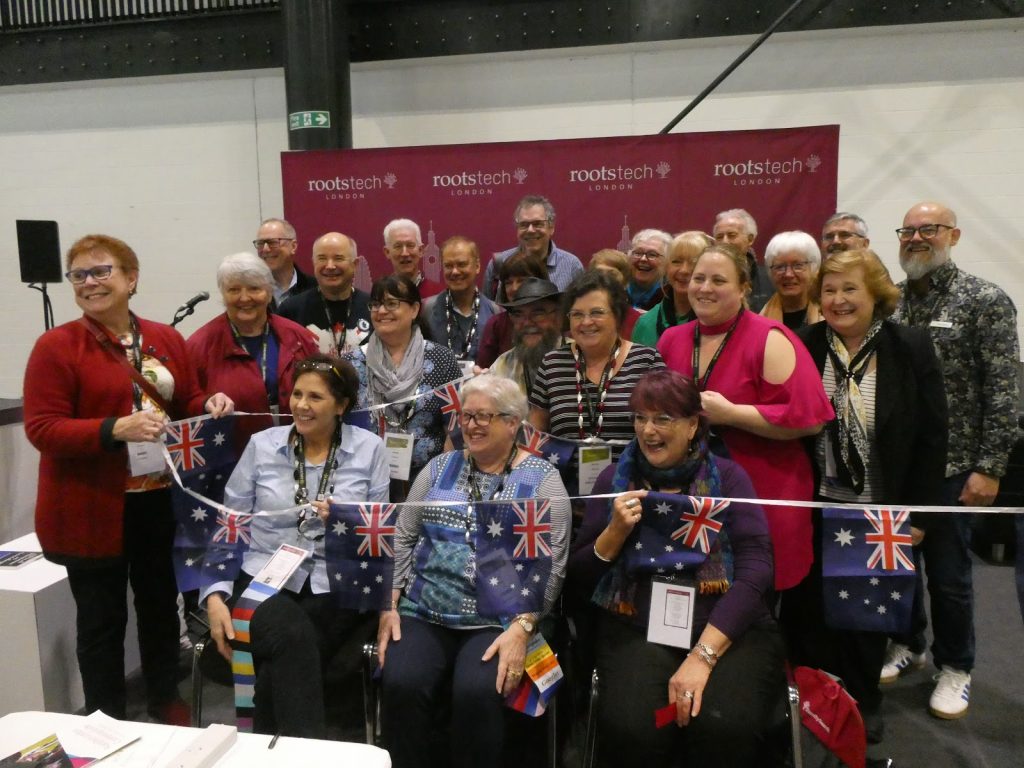 Aussies at RootsTech London
