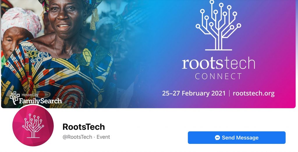 Follow RootsTech on Facebook