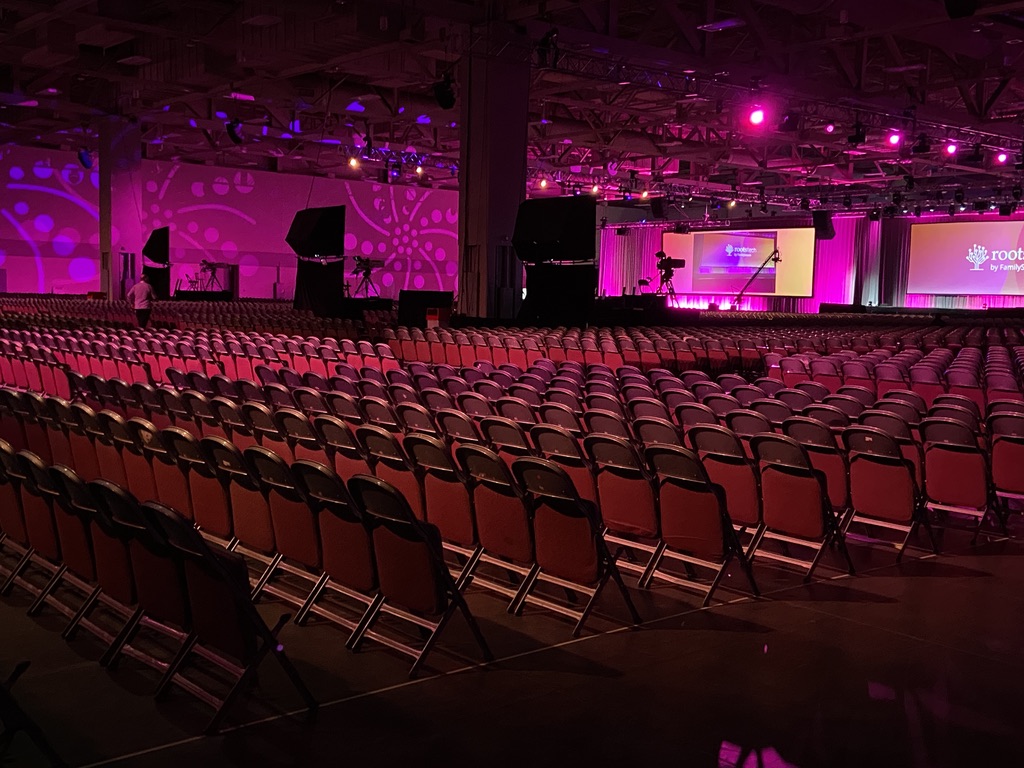 Seats at RootsTech 