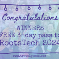FREE 3-day pass to RootsTech 2024 Winners
